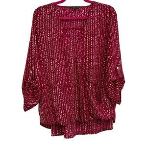WEST Kei magenta blouse, XL